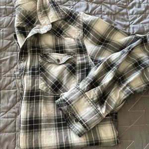 Mossimo Plaid Button Up